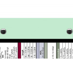 WhiteCoat Clipboard® Trifold - Mint Medical Edition